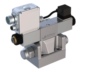 Proportional valves Proportional spool valve pilot operated (slip-on coil)  WVPFA10_90