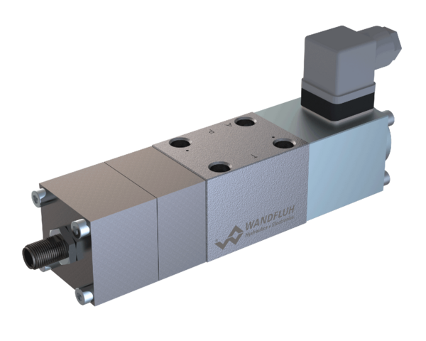 Switching valves Solenoid poppet valve with inductive switching position monitoring A_206_Z