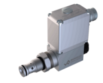 Proportional valves Proportional throttle cartridge (slip-on-coil, integrated electronics) D_PPM22_ME