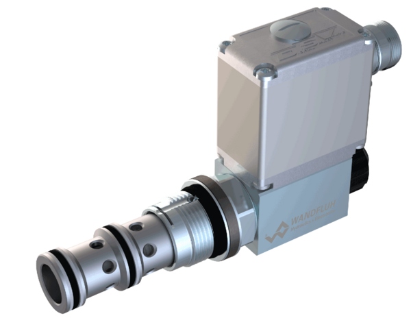 Proportional valves Proportional pressure reducing cartridge pilot operated (slip-on-coil, integrated electronics) MVPPM33_ME