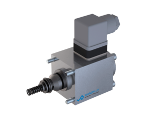 Switching valves Solenoid poppet valve with inductive switching position monitoring AEXd_206_Z104